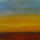 View "sunrise 2.5,  acrylic on canvas,  12x12 inches, 2011"